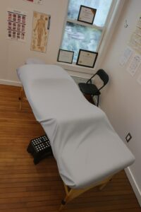 Séance sur table, Acupuncture Sociale Sherbrooke