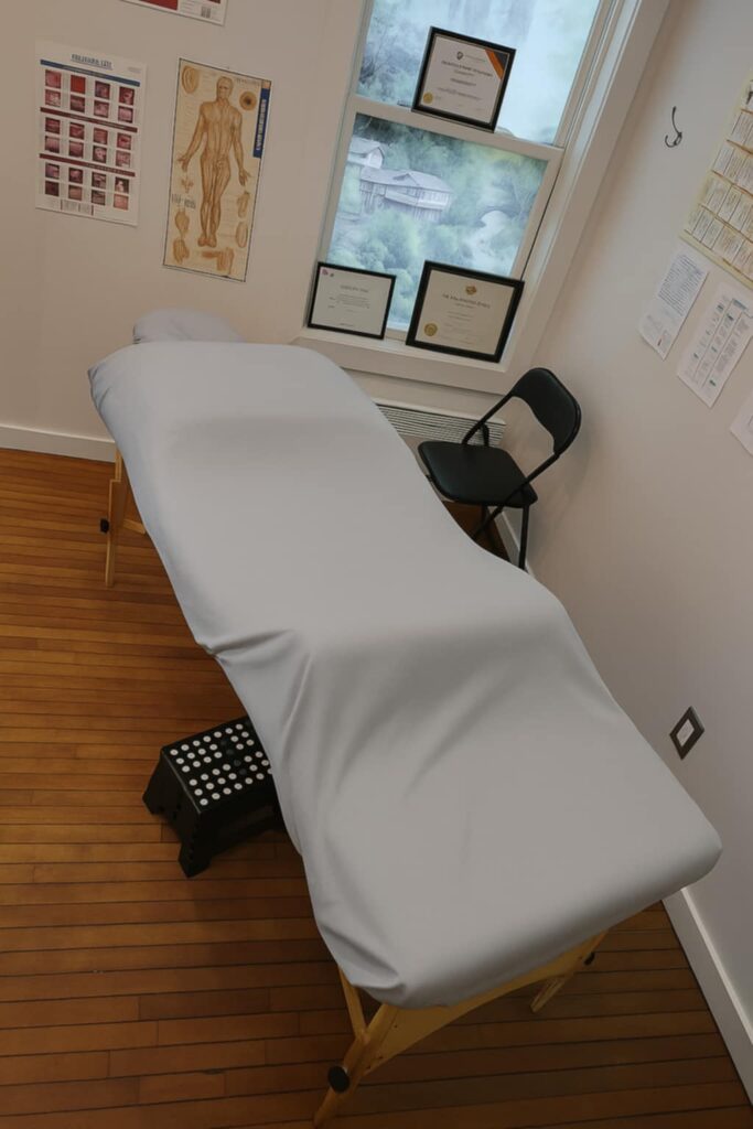 Séance sur table, Acupuncture Sociale Sherbrooke