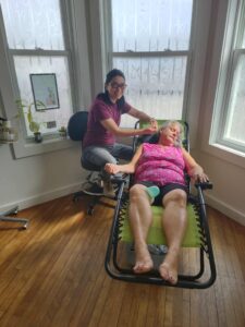 Acupuncture Sociale Sherbrooke, traitement sur chaise